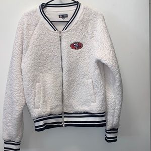 San Francisco 49ers Sherpa Fuzzy Sweater